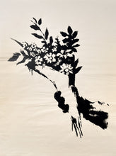 Load image into Gallery viewer, GDP Flower Thrower - Bouquet Print Banksy
