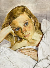 Load image into Gallery viewer, Girl in Bed, 1953 Print Lucian Freud
