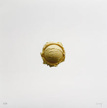 Load image into Gallery viewer, Gold/Yellow Ice Cream Scoop Print CJ Hendry
