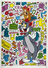 Load image into Gallery viewer, Haring Meets Ben &amp; Jerry Print Death NYC
