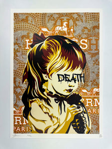 Hermes Grenade Girl Print Death NYC