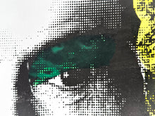 Load image into Gallery viewer, Leonard Nimoy Paster (Yellow Hair) Print - Hand Embellished Mr. Brainwash
