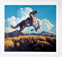 Load image into Gallery viewer, Life is a Bronc Print Mark Maggiori
