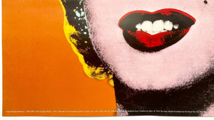Marilyn Monroe (XL - Orange Colorway) Print Andy Warhol