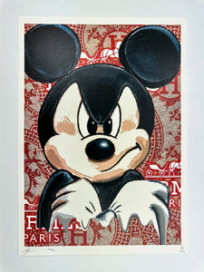 Mickey Meets Hermes Print Death NYC