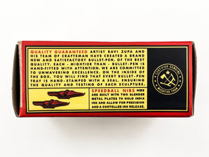 Mightier Than .308 MT Ammunition Box (Red & Yellow) Sculpture Ravi Zupa