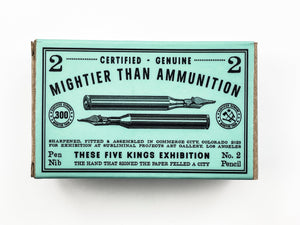Mightier Than .308 MT Ammunition Box (Turquoise) Sculpture Ravi Zupa
