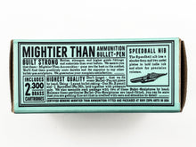 Load image into Gallery viewer, Mightier Than .308 MT Ammunition Box (Turquoise) Sculpture Ravi Zupa
