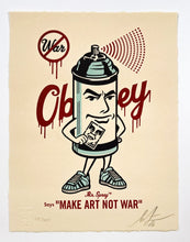 Load image into Gallery viewer, Mr. Spray Letterpress Print Shepard Fairey
