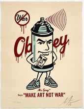 Load image into Gallery viewer, Mr. Spray Letterpress Print Shepard Fairey
