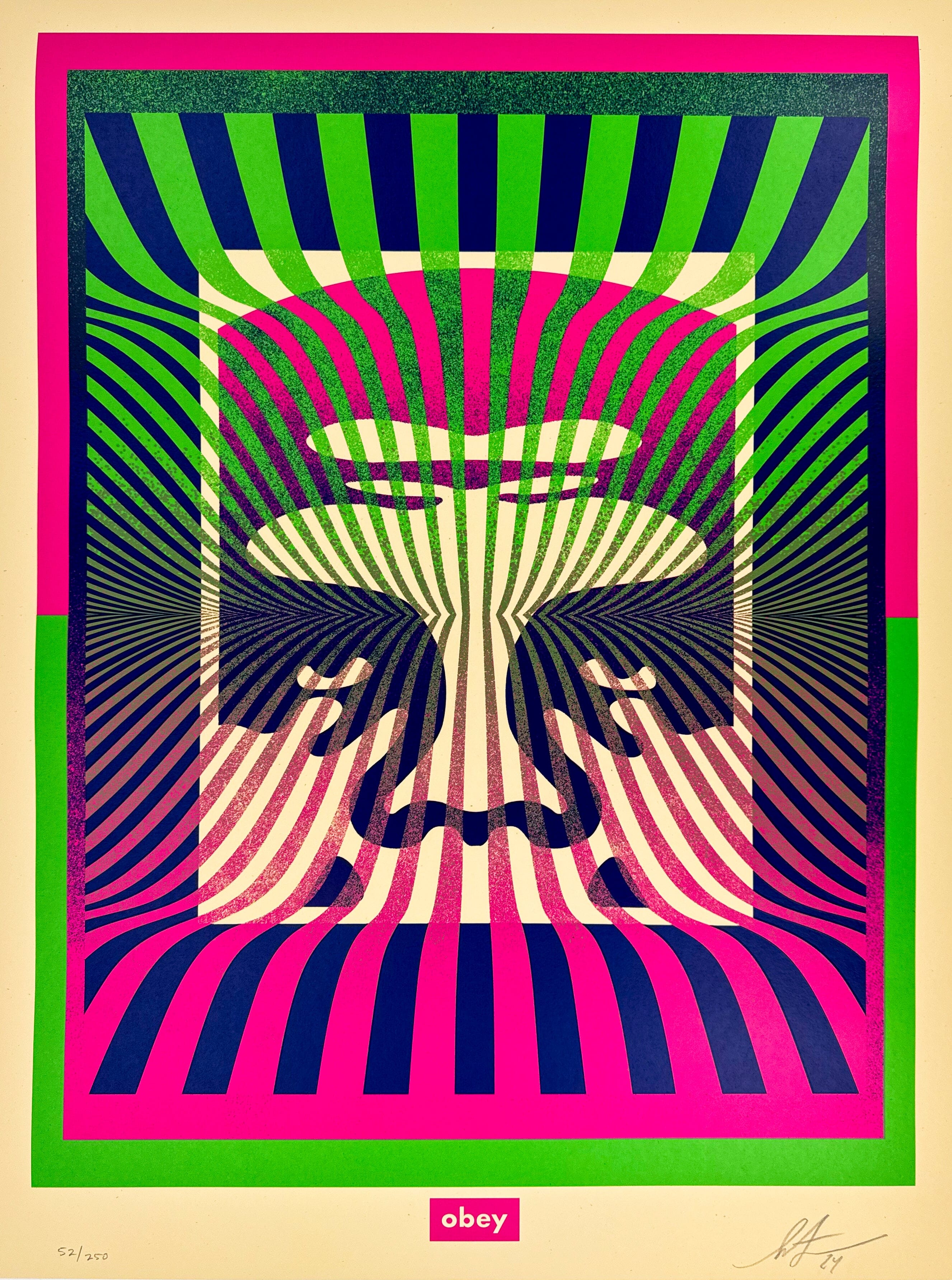 Op-Art Icon (Green Gradient) – Post Modern Vandal
