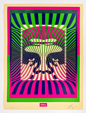 Op-Art Icon (Green Gradient) – Post Modern Vandal