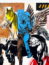 Load image into Gallery viewer, Outlaw Angel (Hand-Embellished) Print - Hand Embellished Terry Urban
