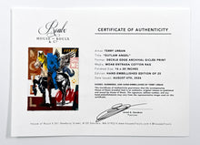 Load image into Gallery viewer, Outlaw Angel (Hand-Embellished) Print - Hand Embellished Terry Urban
