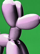 Load image into Gallery viewer, Pastel Editions - Balloon Dog (Purple/Green) Print CJ Hendry
