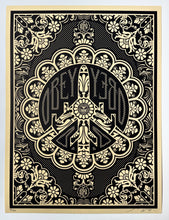 Load image into Gallery viewer, Peace Bomber (Black) Print Shepard Fairey

