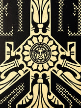 Load image into Gallery viewer, Peace Bomber (Black) Print Shepard Fairey
