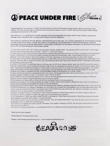 Peace Under Fire - Rare JUMBO Variant (SLICE Vol. 2) Print Tristan Eaton