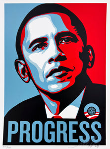 PROGRESS (Obama), 2008 Print Shepard Fairey