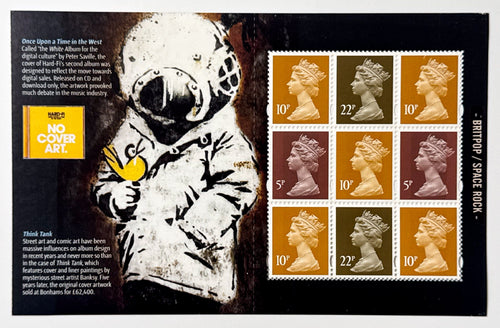 Queens Head Stamp Set (9 Stamps) Media Banksy