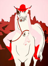 Load image into Gallery viewer, Red Rider Print Jillian Evelyn
