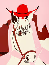 Load image into Gallery viewer, Red Rider Print Jillian Evelyn
