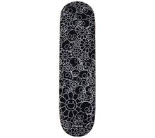 Load image into Gallery viewer, Skulls &amp; Flower Skate Deck (Black) Skate Deck Takashi Murakami
