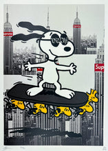 Load image into Gallery viewer, Snoopy Skates NYC Print Death NYC
