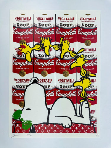 Snoopy's Campbells Soup – Post Modern Vandal