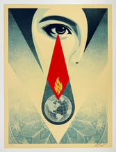 Load image into Gallery viewer, Tear Flame Print Shepard Fairey
