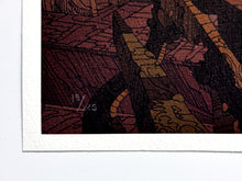 Load image into Gallery viewer, The Cathedral Ruins (Signed) (Creased) Print Kilian Eng
