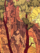 Load image into Gallery viewer, The Cathedral Ruins (Signed) (Creased) Print Kilian Eng

