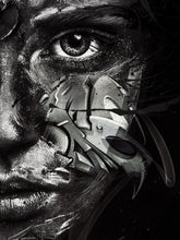 Load image into Gallery viewer, There’s a method to his madness II (Hand Embellished) Print Helio Bray
