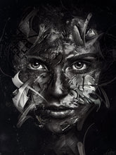 Load image into Gallery viewer, There’s a method to his madness II (Hand Embellished) Print Helio Bray
