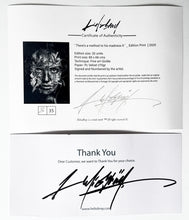 Load image into Gallery viewer, There’s a method to his madness II (Hand Embellished) Print Helio Bray
