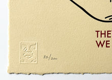 Load image into Gallery viewer, They Live We Sleep (Cream) Print Shepard Fairey
