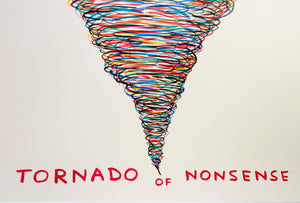 Tornado of Nonsense Print David Shrigley