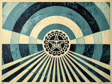 Load image into Gallery viewer, Tunnel Vision (Version 2) Alternate Blue Print Shepard Fairey

