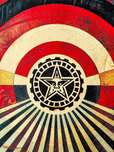 Load image into Gallery viewer, Tunnel Vision (Version 2) Alternate Gold Print Shepard Fairey
