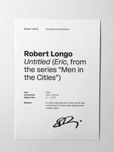 Load image into Gallery viewer, Untitled (Eric, from the series "Men in the Cities") Print Robert Longo
