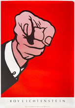 Load image into Gallery viewer, Untitled (Finger Pointer) Print Roy Lichtenstein

