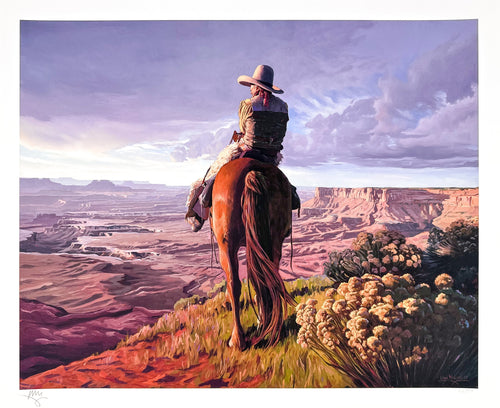 Vastness of the red dirt country Print Mark Maggiori