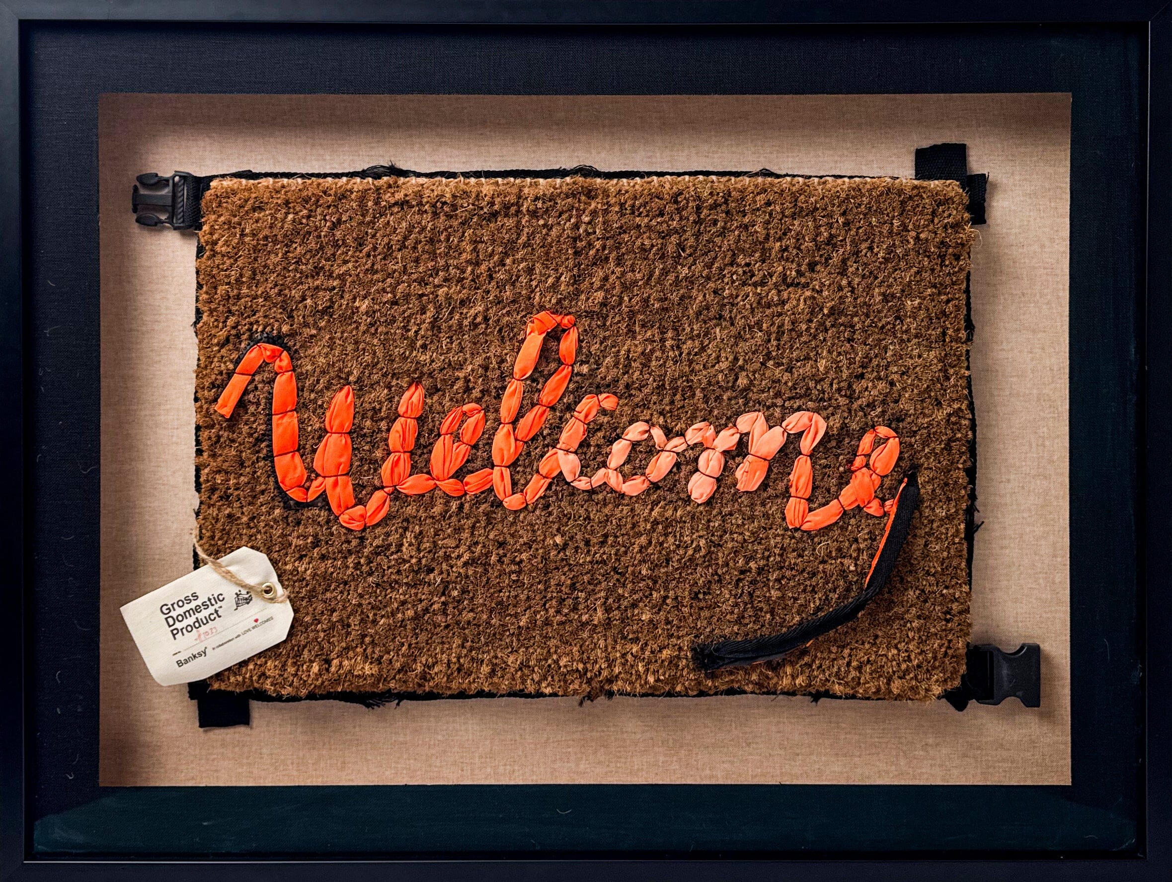 Welcome Mat (#1033) (Framed) – Post Modern Vandal