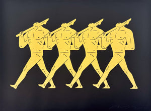 Whistle While You Work (Black and Gold)