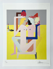 Load image into Gallery viewer, 2 Figures Print Richard Colman

