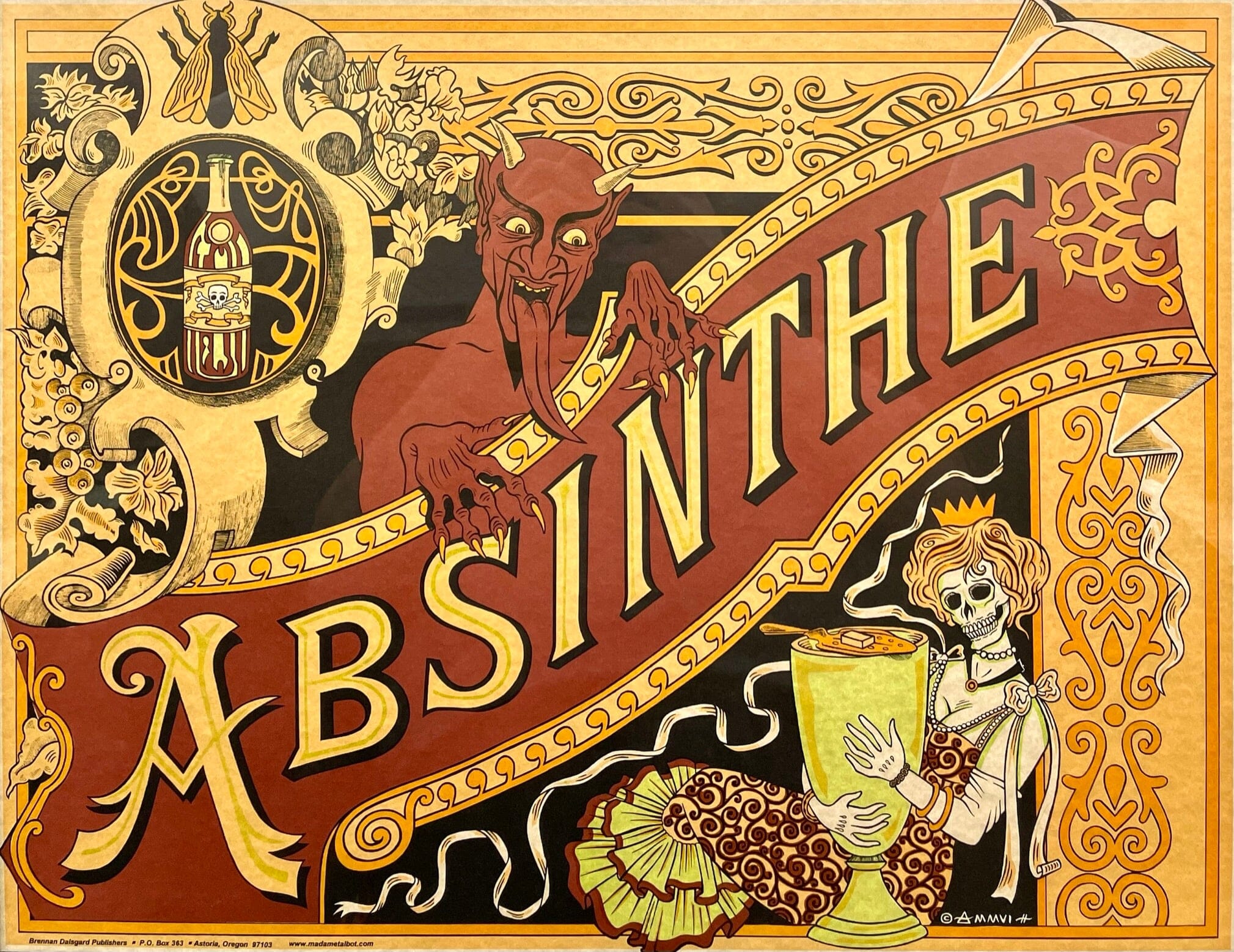 A Sithe Absinthe Poster