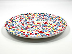 All Over Dot Plate Ceramic Damien Hirst