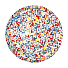 Load image into Gallery viewer, All Over Dot Plate Ceramic Damien Hirst
