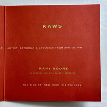 Load image into Gallery viewer, Along The Way Showcard (Framed) Book/Booklet KAWS
