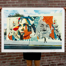 Load image into Gallery viewer, American Dreamers Print Shepard Fairey x Vhils
